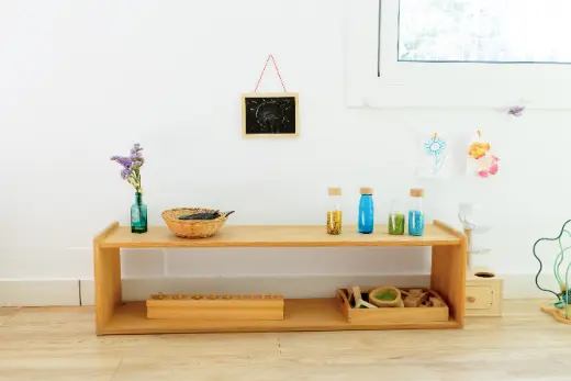 Materiales educativos en nuestro Centro Infantil Montessori en Barcelona