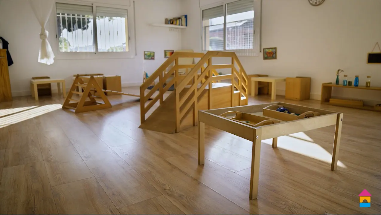 Ambiente Nido en nuestro Centro Infantil Montessori Barcelona.