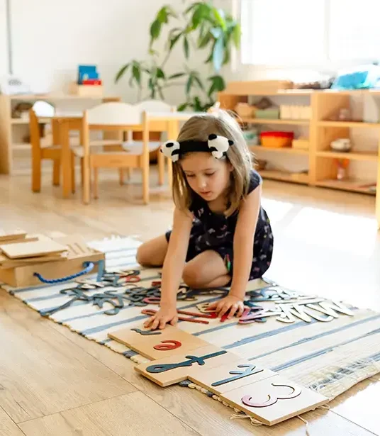 Centro Infantil Montessori Barcelona ambiente preparado