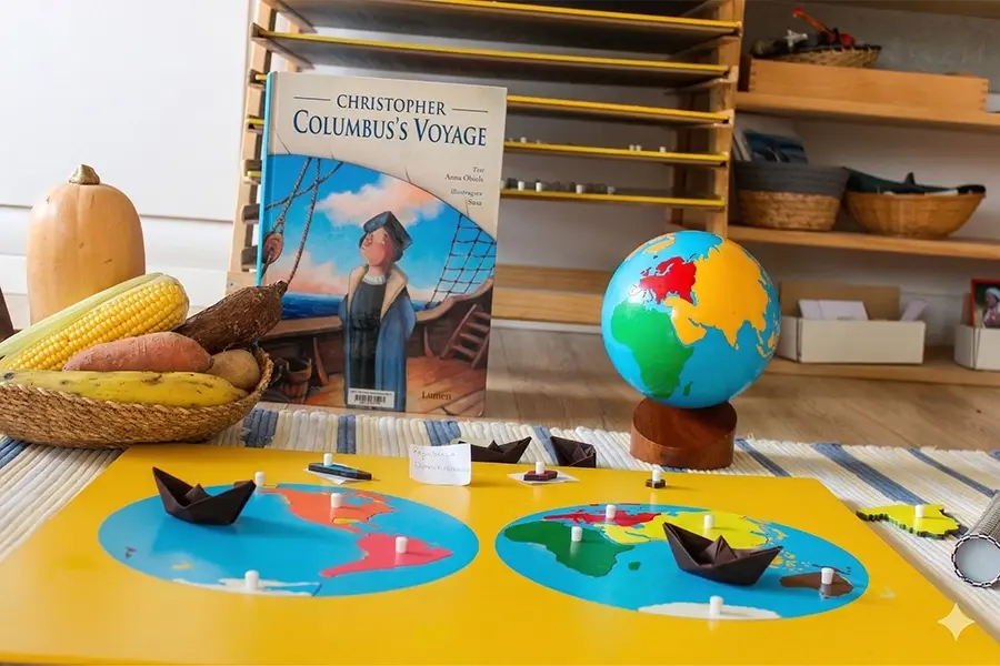Entendemos el mundo como un todo interconectado. Este concepto, conocido como Educación Cósmica, ayuda al niño a encontrar su lugar en el mundo.